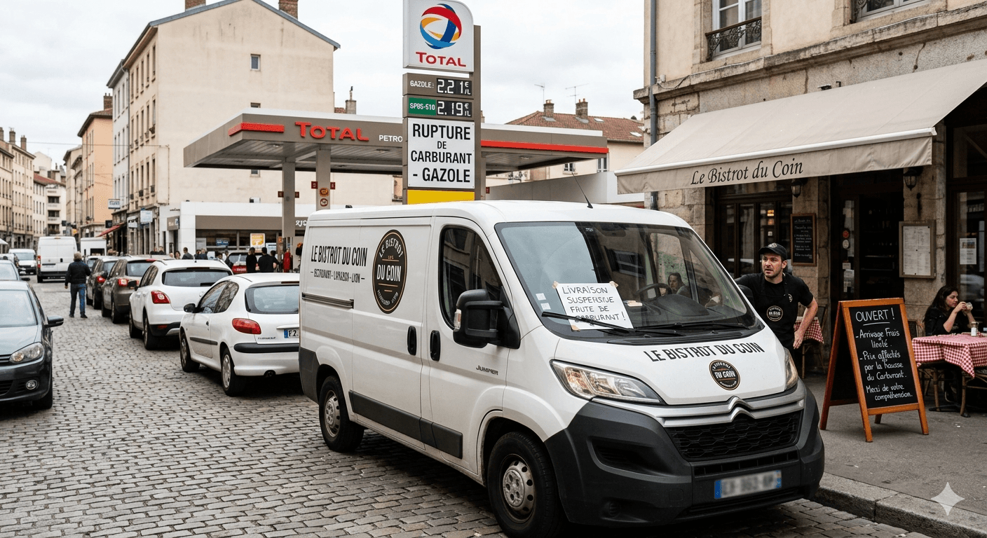Pénurie de carburant et restauration : comment optimiser vos livraisons et votre logistique food en période de crise